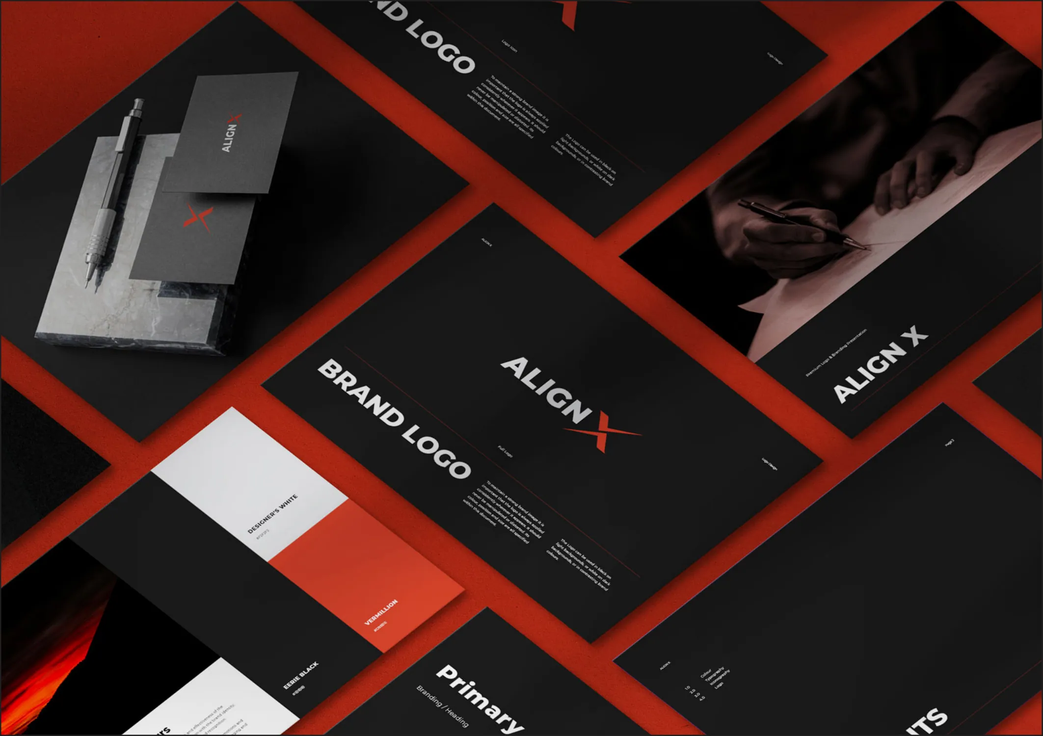 AlignX brand identity